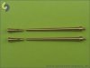 Master AM-48-024 German aircraft cannon 3,7cm Flak 18 gun barrels (2pcs) (1:48)